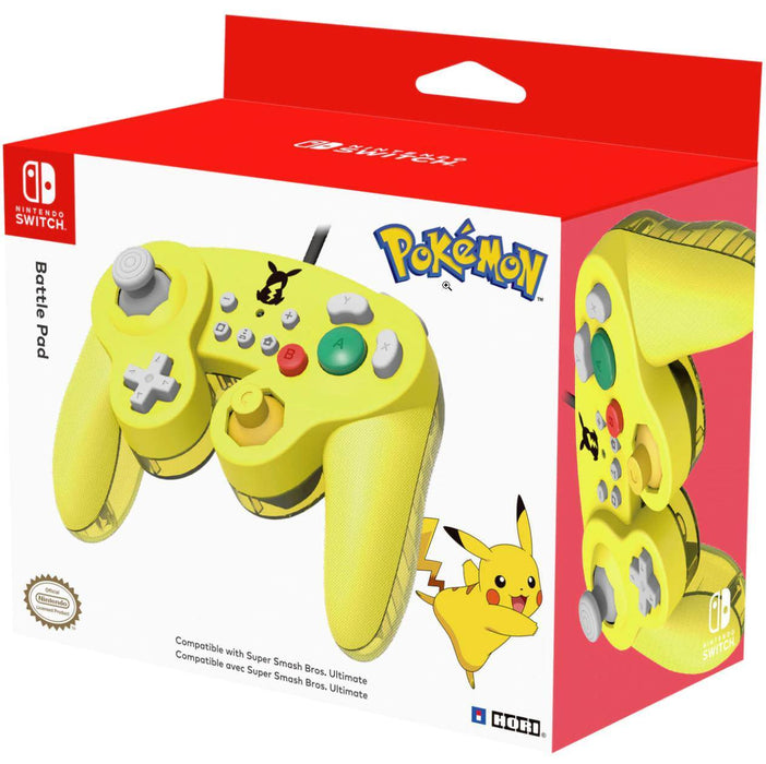 HORI SMASH BROS GAMEPAD PIKACHU