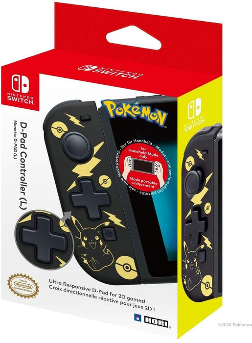 HORI D-Pad (Pikachu Black & Gold) for Nintendo Switch