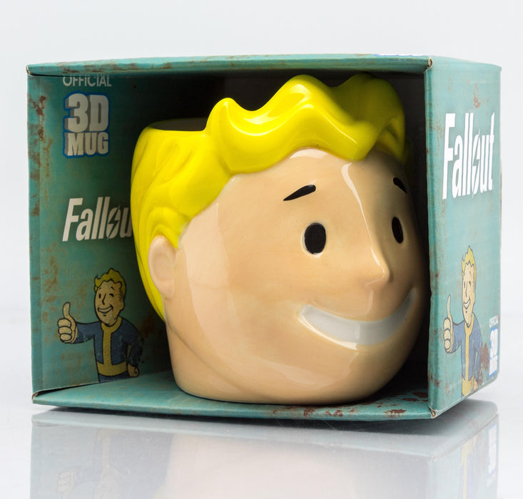 FALLOUT VAULT BOY 3D MUG