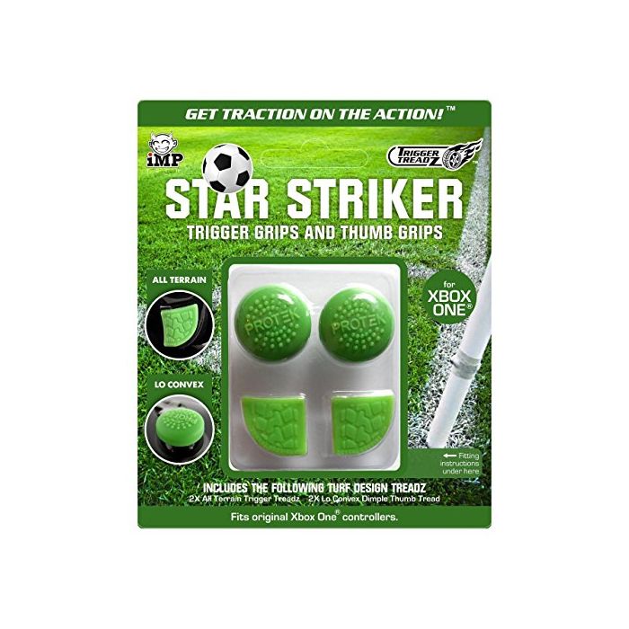 Trigger Treadz Star Striker Thumb and Trigger Grips Pack