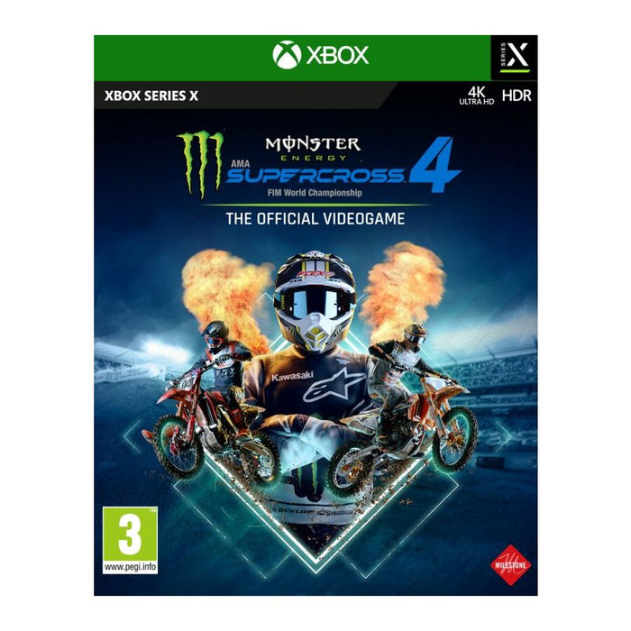 Monster Energy Supercross - The Official Videogame 4 (Xbox Series X)