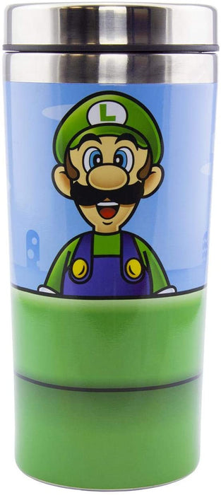 Super Mario Warp Pipe Travel Mug - 450 ml Stainless Steel - Officially Licensed Nintendo