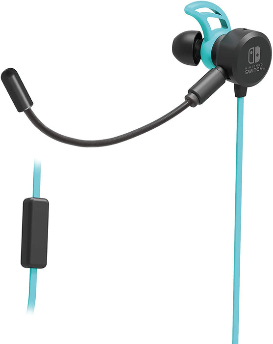 HORI - Nintendo Switch Neon Blue/Red Gaming Earphones