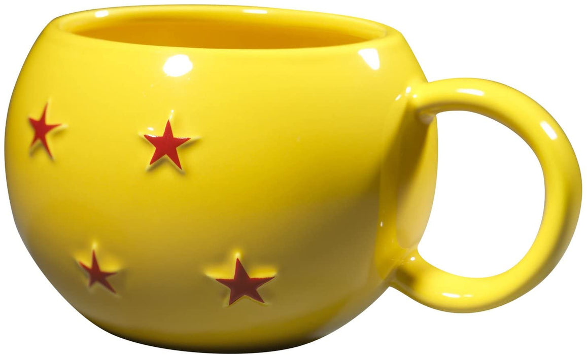 Dragonball Z Mug for Tea or Coffee 3D Ball Moulded Yellow