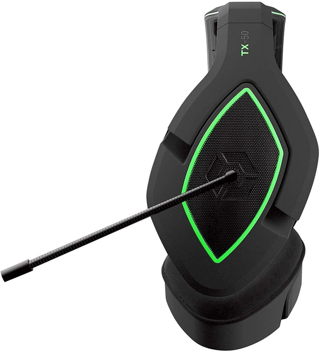 Gioteck - TX-50 Premium Stereo Gaming Headset Green & Black for Xbox Series, Xbox One & Mobile