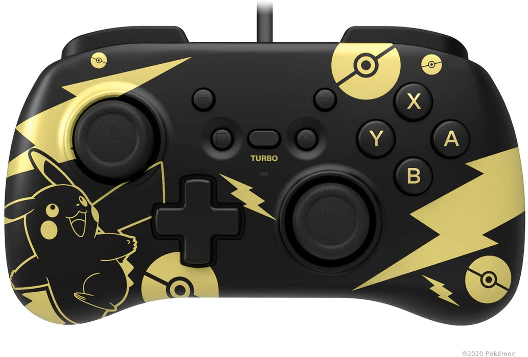 HORI - Nintendo Switch Horipad Mini Pikachu Black & Gold Edition