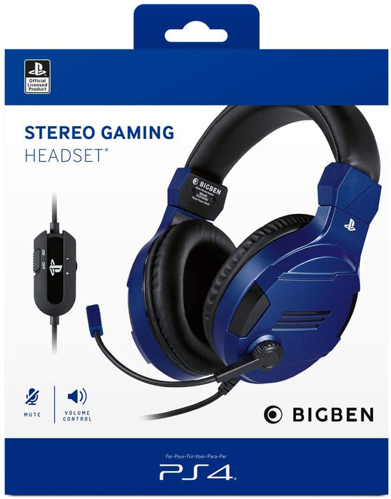 BLUE SONY OFFICIAL HEADSET