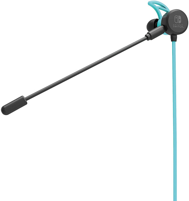 HORI - Nintendo Switch Neon Blue/Red Gaming Earphones
