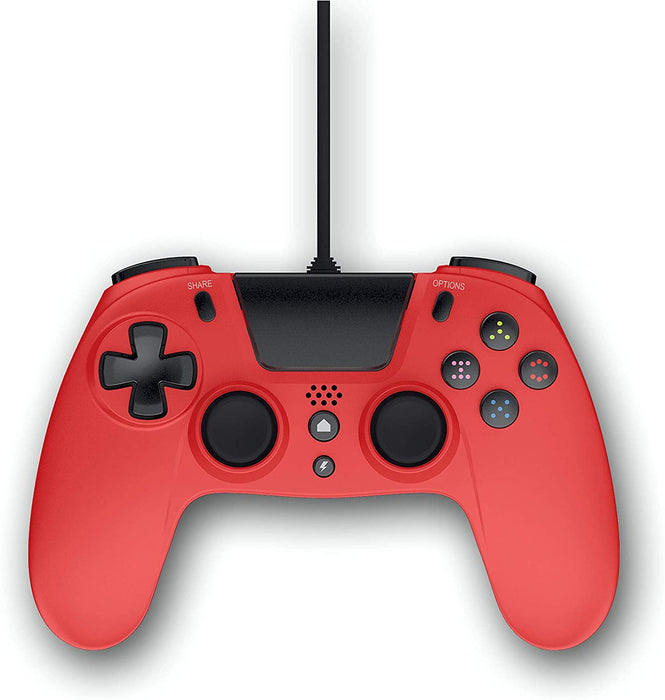 VX4 Premium Wired Controller Red for PS4 & PC