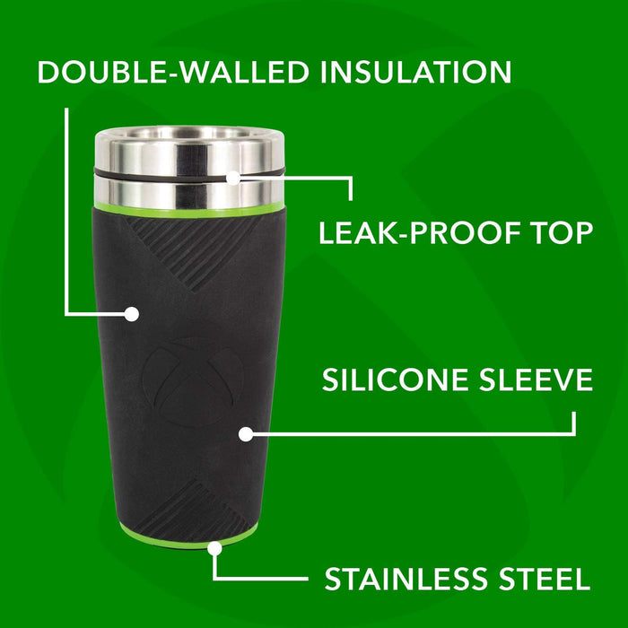 Official Microsoft XBox One Travel Mug Insulated Tea Coffee Cup