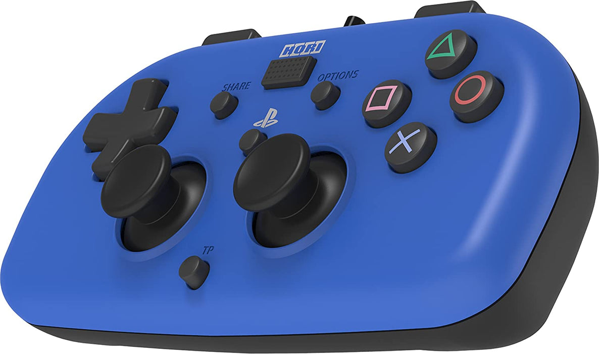 Wired Mini Gamepad for Kids - Officially Licensed (Blue)