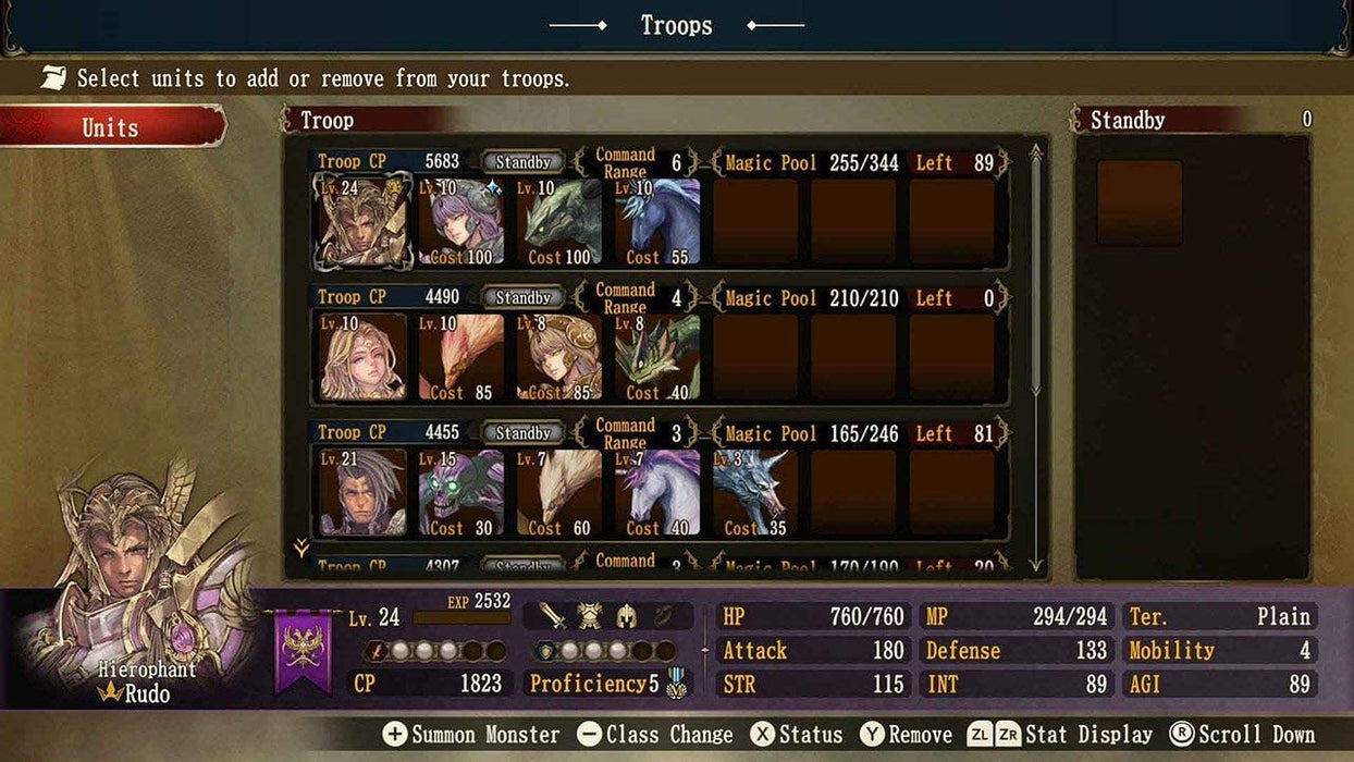 Brigandine Legend of Runersia