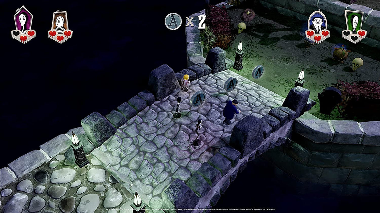 ADDAMS FAMILY MANSION MAYHEM (Switch)