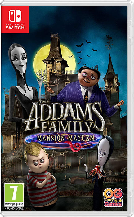 ADDAMS FAMILY MANSION MAYHEM (Switch)