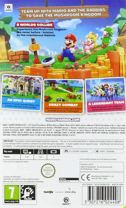 Mario + Rabbids: Kingdom Battle (Switch)