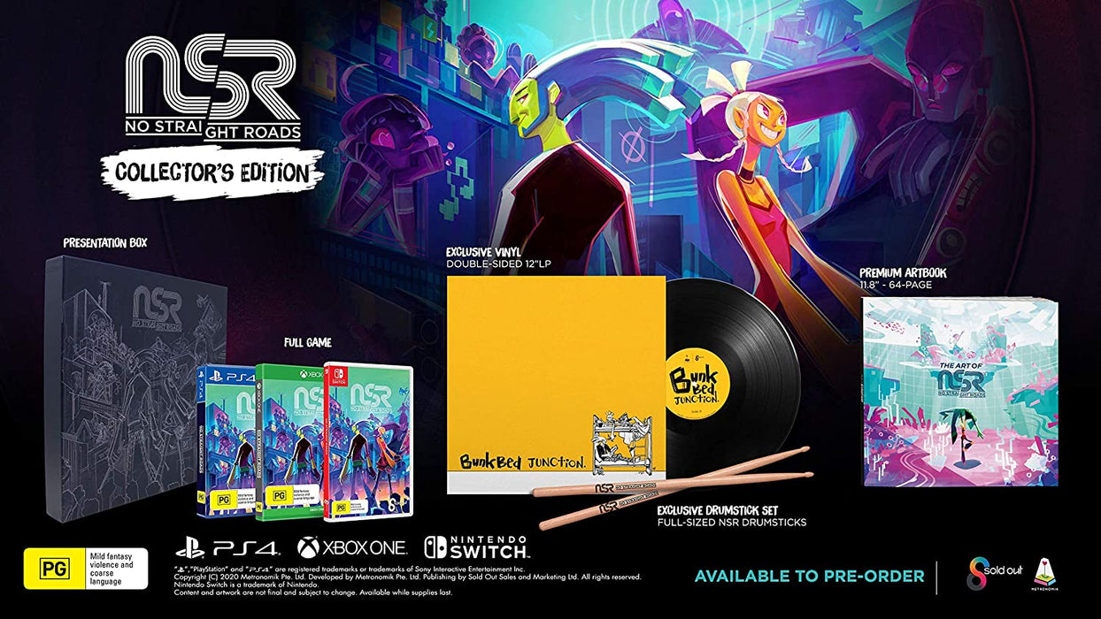 No Straight Roads - Collector's Edition (Xbox One)