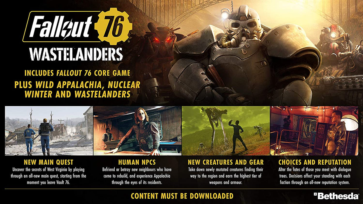 Fallout 76 Wastelanders (PS4)