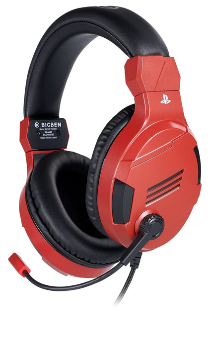 RED SONY OFFICIAL HEADSET