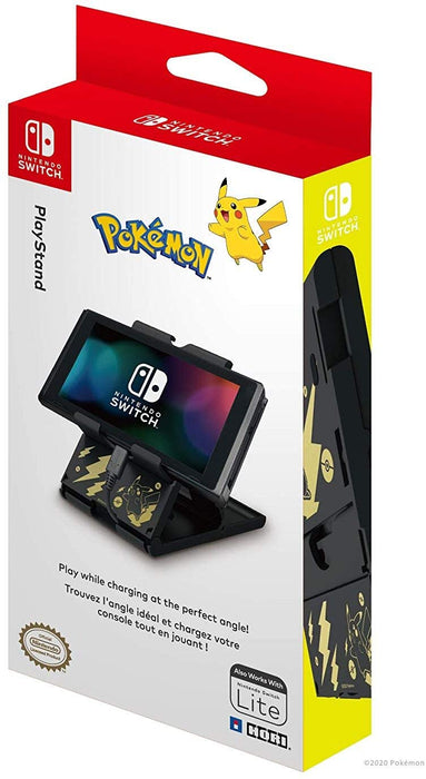 HORI Switch PlayStand (Pikachu Black & Gold)