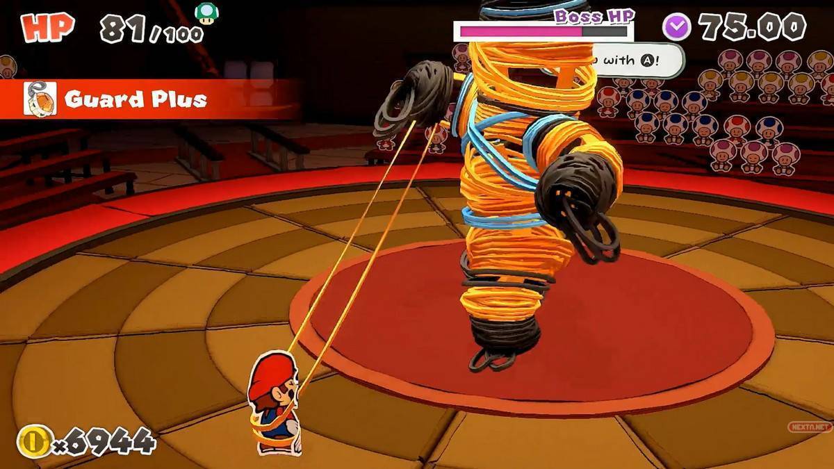 Paper Mario: The Origami King With Free Piranha Plant Keyring (Switch)