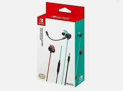 HORI - Nintendo Switch Neon Blue/Red Gaming Earphones