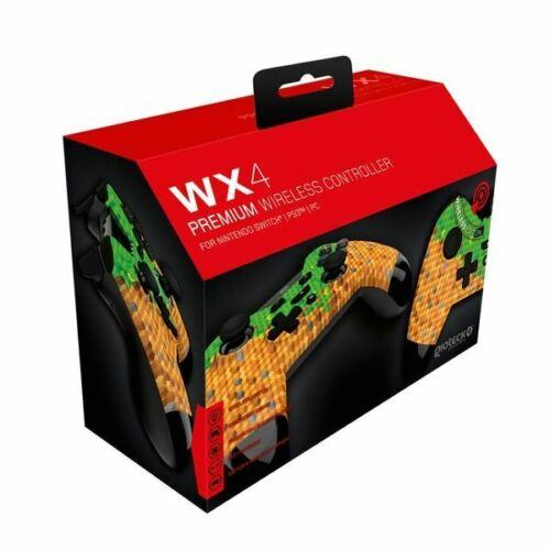 WX4 Premium Wireless Controller "Cubes" Edition for Nintendo Switch, PS3 & PC