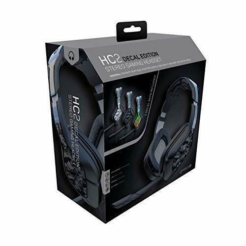 HC2 Wired Stereo Gaming Headset Decal Edition for PS5, PS4, Xbox Series, Xbox One, Switch & Mobile