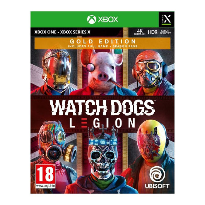 Watch Dogs Legion Gold Edition With Free Steel Book (Xbox One)