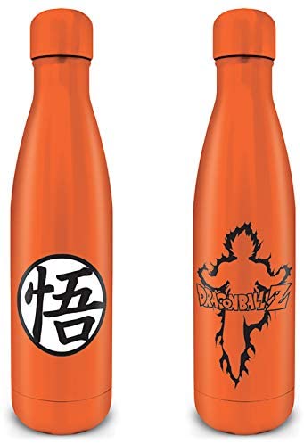 Dragon Ball Z: Metal Water Bottle - Goku Kanji