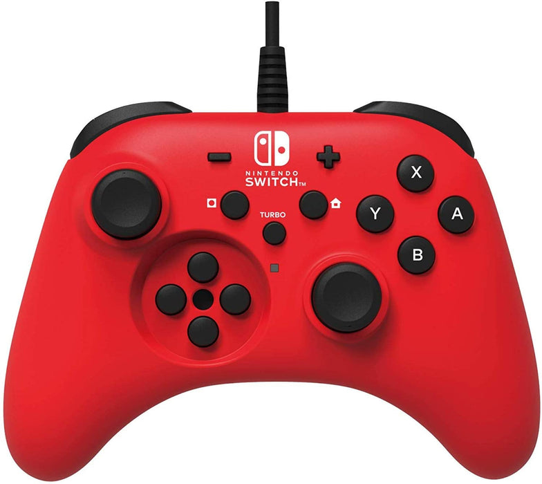 HORI HORIPAD Wired Controller - Red for Nintendo Switch