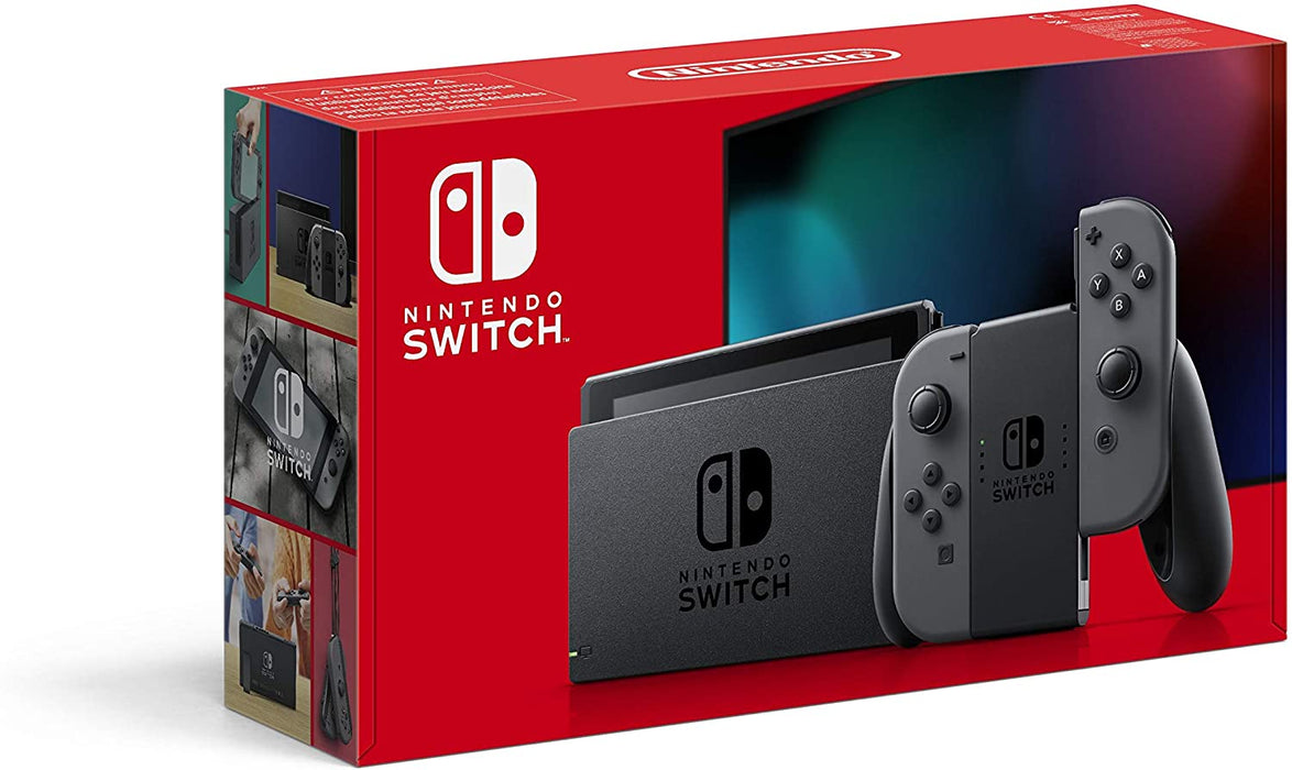 Nintendo Switch Grey 1.1 Extended Battery Life Console