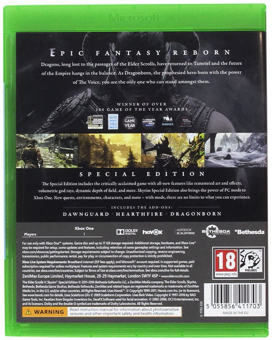 The Elder Scrolls V: Skyrim - Special Edition (Xbox One)