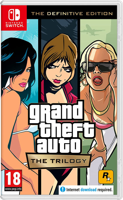 Grand Theft Auto The Trilogy: The Definitive Edition (Switch)