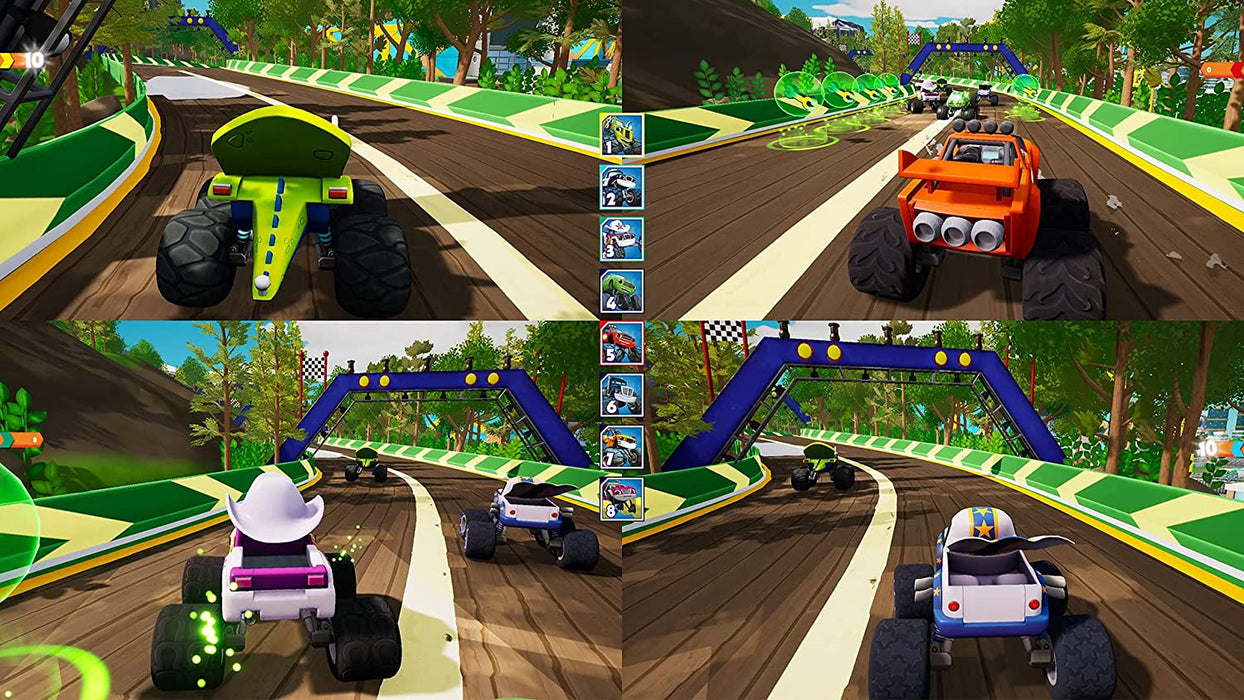 Blaze and the Monster Machines: Axle City Racers (Switch)