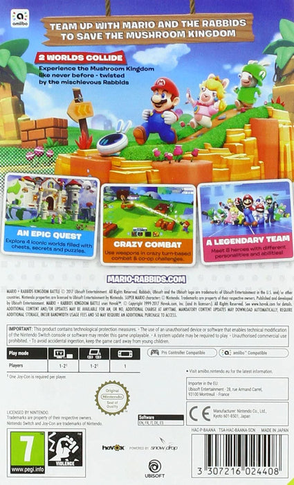 Mario + Rabbids: Kingdom Battle (Switch)