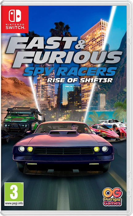 Fast & Furious: Spy Racers Rise of Sh1ft3r (Switch)