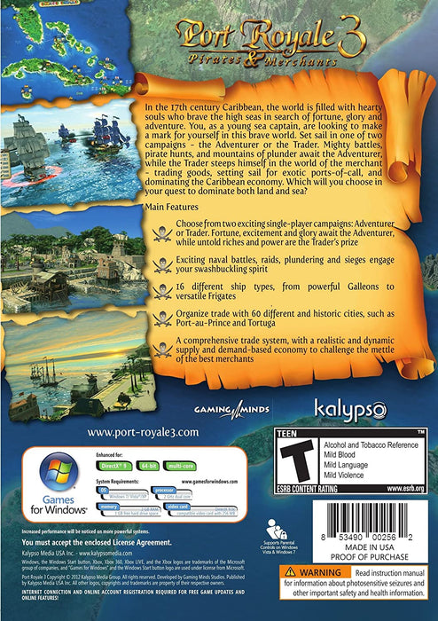 Port Royale 3 Pirates & Merchants (PC)