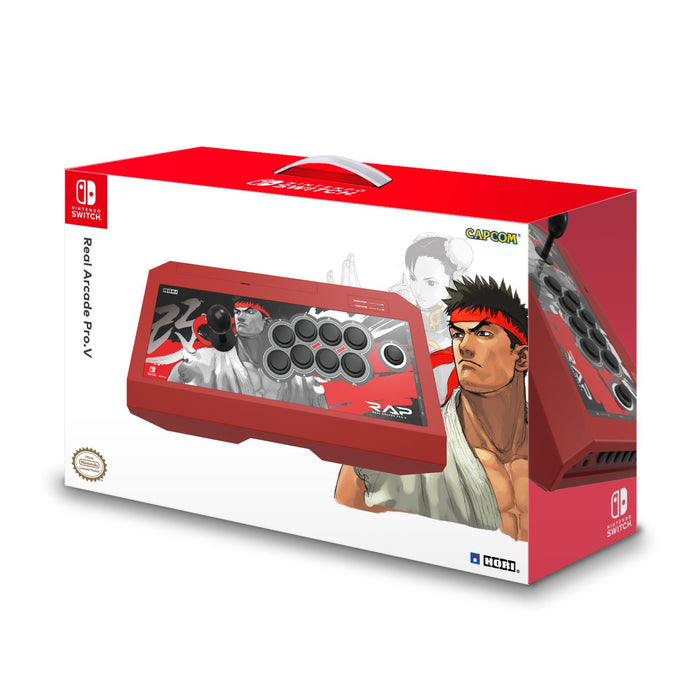 HORI - Nintendo Switch Street Fighter Real Arcade Pro Fighting Stick - Ryu Edition