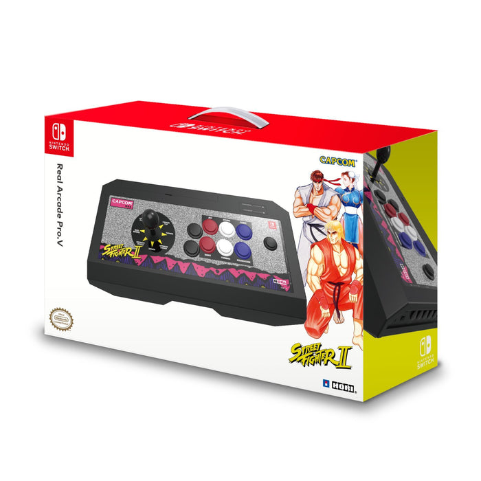 HORI - Nintendo Switch Street Fighter Real Arcade Pro Fighting Stick - Retro Edition