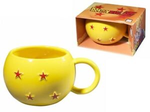 Dragonball Z Mug for Tea or Coffee 3D Ball Moulded Yellow